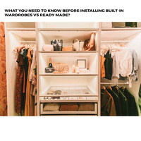 What You Need to Know Before Installing Built-In Wardrobes vs Ready Made?