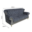Fabric 2 Seater + 3 Seater Sofa Set VS8068