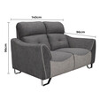 Fabric 2 Seater + 3 Seater Sofa 8137