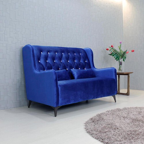 Fabric Chesterfield 2 Seater Sofa 320