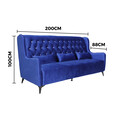 Fabric Chesterfield 3 Seater Sofa 320