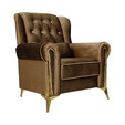 Fabric Chesterfield 1 Seater Sofa 322