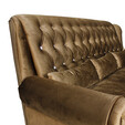 Fabric Chesterfield 3 Seater Sofa 322