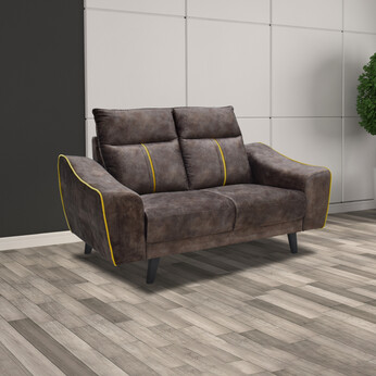 Velvet Fabric 2 Seater Sofa M6001