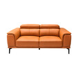 Half Thick Genuine Leather 2 Seater Sofa 179
