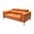 Half Thick Genuine Leather 2 Seater Sofa 179