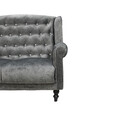 Fabric Chesterfield 2 Seater Sofa NORWICH