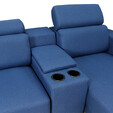 Fabric L-Shape Sofa + Theater Box SF-00880