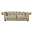 Velvet Fabric Chesterfield Sofa Set SF8080