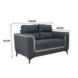 Fabric 2 Seater + 3 Seater Sofa VS8046