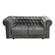 Velvet Fabric Chesterfield Sofa Set MANCHESTER