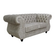 Velvet Fabric Chesterfield Sofa Set SF3030